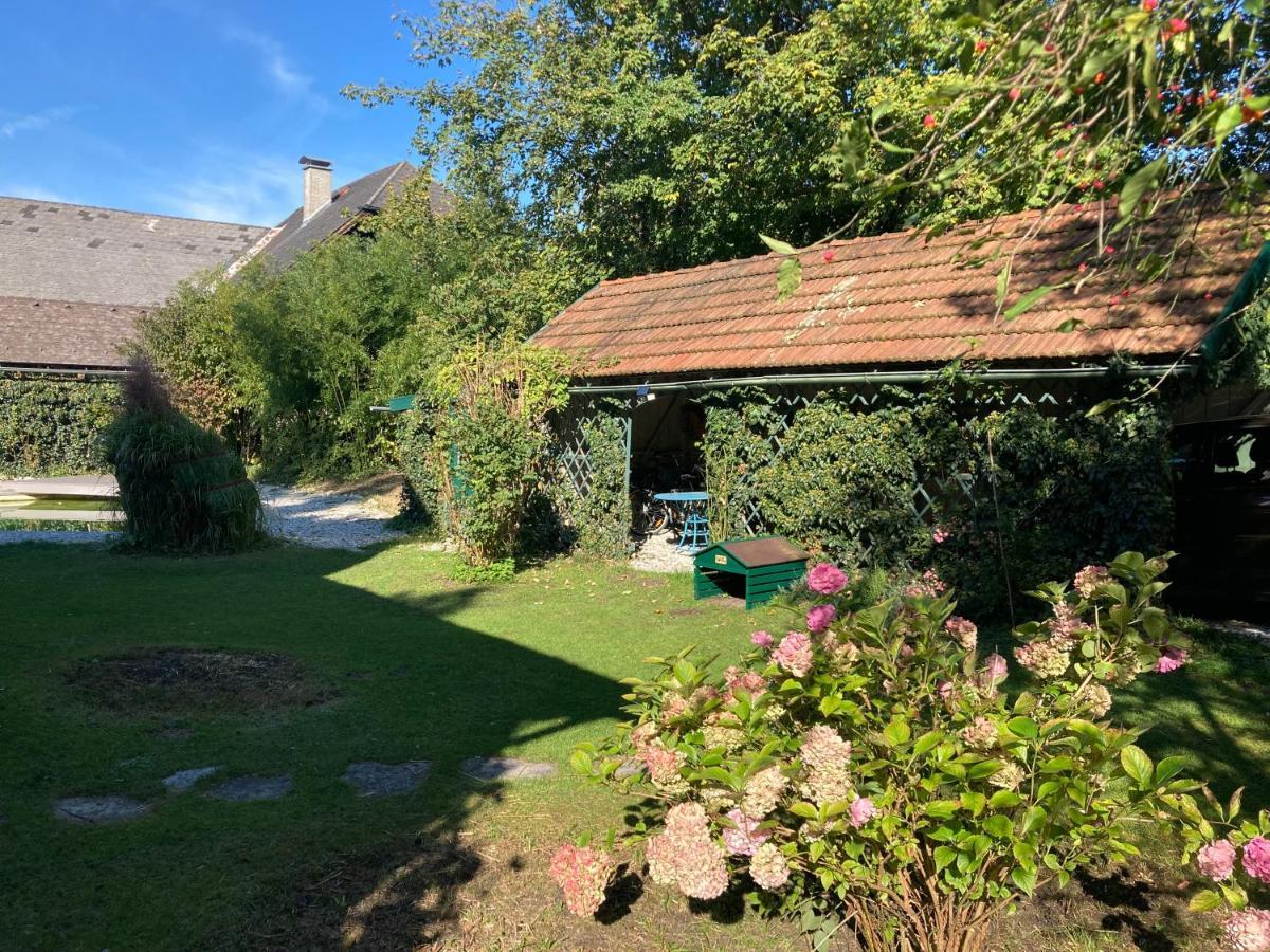 Haus Mit Sauna Und Privatem Badeteich In Anif Bei Salzburg Zewnętrze zdjęcie